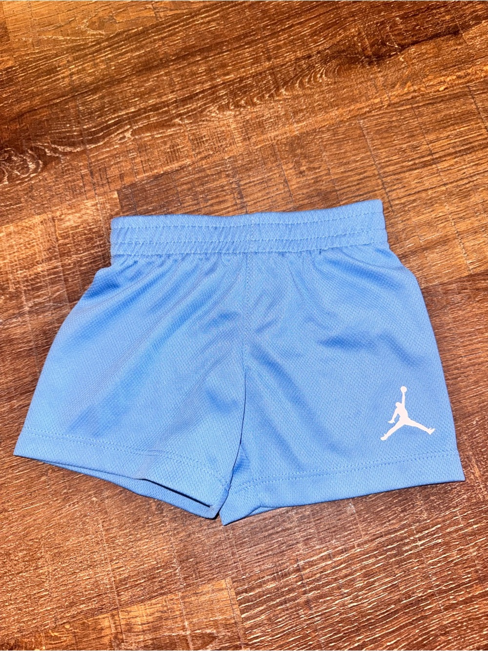 Jordan Light Blue Mesh Athletic Shorts 12M